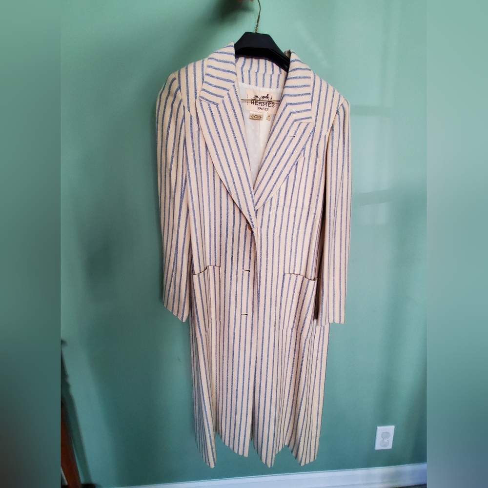 Vintage Hermes Skirt and Matching Coat